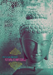 GC 1118A P Peaceful Buddha Bust Green