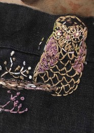 Gillian in Stitches Owl Wisdom
